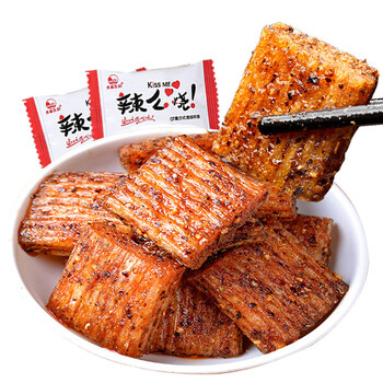 辣条独立小包装那么烧麻辣面筋素大刀肉老式怀旧休闲零食烤面筋五香