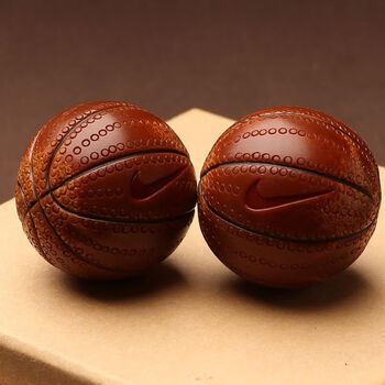 缤治轻奢大核印尼橄榄核雕刻球篮球手球灌篮高手动漫礼物正圆文玩男00