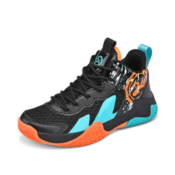 大黄蜂bigwasp男童运动鞋儿童防滑专用跑步训练篮球鞋中大童男孩球鞋