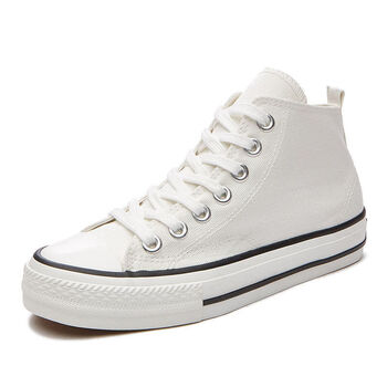 人本renben帆布鞋女2020春季新款百搭小白鞋经典韩版时尚潮流休闲布鞋