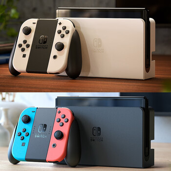 上海国音电玩switcholed日版主机ns新款new游戏机全款现货白色oled