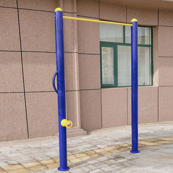 室外双杠小区公园学校社区健身器材地埋式高低单双杠 单杠腿部组合
