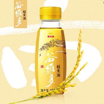 金龙鱼谷维多稻米油米糠油家用炒菜火锅麻辣烫油小瓶食用油植物油100m
