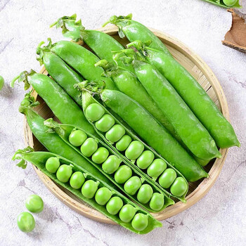 当季嫩豌豆新鲜现摘豌豆荚带壳水果豌豆角颗粒饱满一整箱5斤精选品质