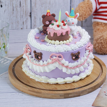 冠皇派可爱手绘生日礼物儿童网红生日蛋糕送闺蜜全国同城配送支持预定