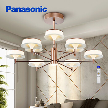 悦逸 76w 6 3头遥控调节吊灯