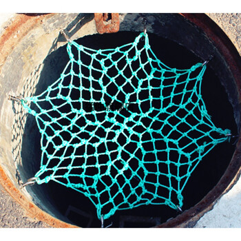 井盖网下水道防护网防坠网安污水井检查电力通讯井网猛仲八角网