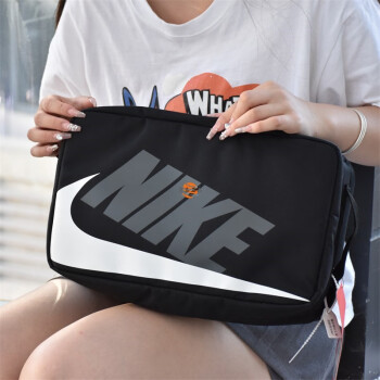 兰叙而寸克专柜王一博同款时尚健身鞋盒包拎包手提包cw92660nikecw9