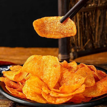 鲜有志云南贵州麻辣洋芋片土豆片美食网红办公室休闲学生小零食 麻辣