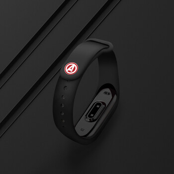 文明 小米手环5/6表带 nfc版五六代运动硅胶智能定制潮尼龙个性替换带