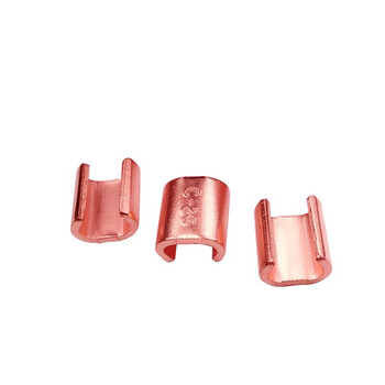 源京电气c型线夹紫铜cct1620240铁路分线夹线卡c型分线夹头电缆分支铜