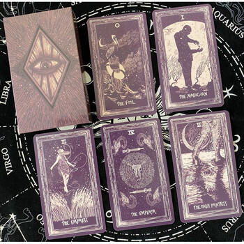 吾诺the light visions tarot 耀光塔黑白棱镜罗牌英文卡牌 耀光牌