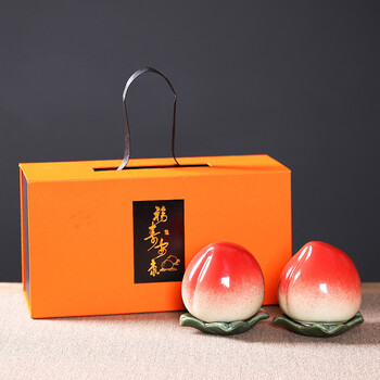 得美莱斯客厅陶瓷茶叶罐摆件新中式酒柜茶台玄关装饰品教师节长辈祝寿