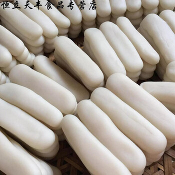 5斤古镇宁波特产慈溪水磨手工白年糕条火锅炒年糕点  炒年糕点