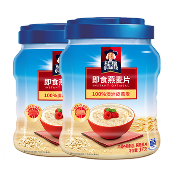 食品饮料>饮料冲调>冲饮谷物>纯麦片>桂格(quaker)>桂格(quaker)即食