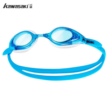 kawasaki川崎泳镜防水防雾高清男女潜水眼镜游泳装备 GS-531 蓝色