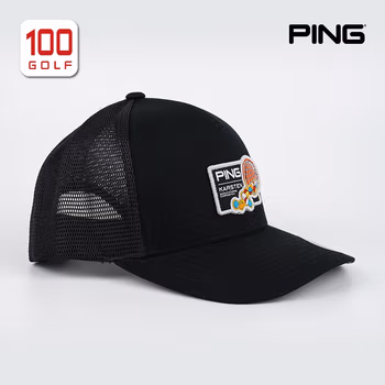 

ping golf hat men's new fashion sports shading adjustable sports hat new black f
