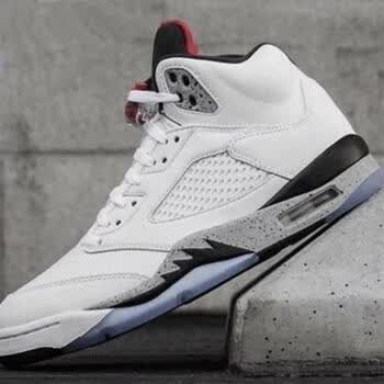 乔5代男女运动鞋尼斯篮球鞋黑紫葡萄女鞋aj5毒液联名女子篮球鞋白水泥