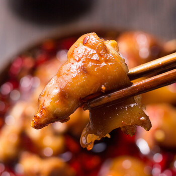 麻辣猪蹄切块 卤味猪脚猪手私房菜肉类熟食 麻辣味 猪蹄