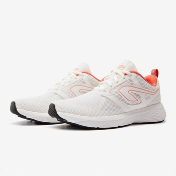 迪卡侬(decathlon)跑步鞋女夏季大网眼透气鞋子轻便减震休闲学生运动