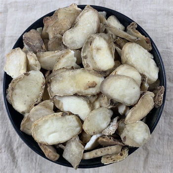 北京同仁堂中药材制白附禹白附整个白香附子去皮蒸 熟附片 炮附片制