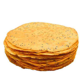 大马佐恩 山西特产 昔阳压饼毛家大院口口香压饼 袋8片薄饼脆饼阳泉压