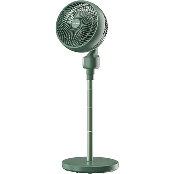 赛特斯空气循环扇遥控电风扇家用落地扇充电伸缩台立式风扇涡轮电扇