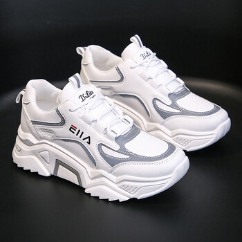 达芙妮daphne老爹鞋子女秋冬小白运动鞋休闲鞋ins潮加大码414243特大