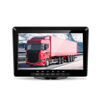 纽曼货车行车记录仪24v高清倒车影像一体前后双摄360全景四路监控黑