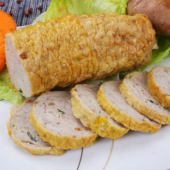 丸夫人潮汕正宗炸猪肉卷手工广章肉饼汕头特色小吃肉卷 4斤炸猪肉卷