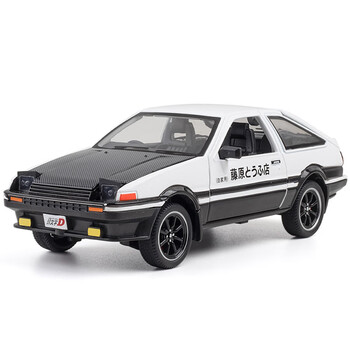 新豪迪丰田ae86车模型头文字d车模1 24汽车摆件合金汽车藤原拓海男孩生日节日礼物1 24 丰田ae86 白色 图片价格品牌报价 京东