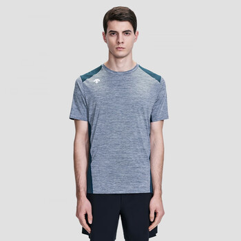 男子针织跑步运动短袖t恤 d2231rts06 dg-dg m【图片 价格 品牌 报价