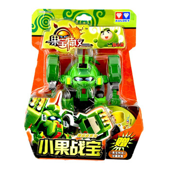 果宝特攻4凯铠之魂七合体果宝战神变形机器人国宝特工玩具 精品装小果