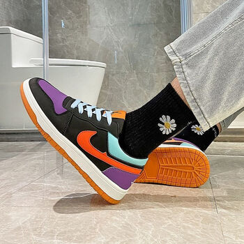 nike孕妇月子鞋aj低帮糖果夏季空军一号韩版潮流休闲 低帮 糖果鸳鸯