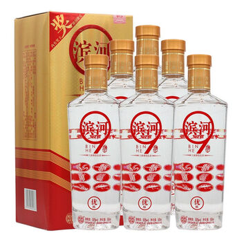 吃情派(chiqingpai) 滨河九粮液 甘肃名酒50°/42°滨河酒九粮优酿九