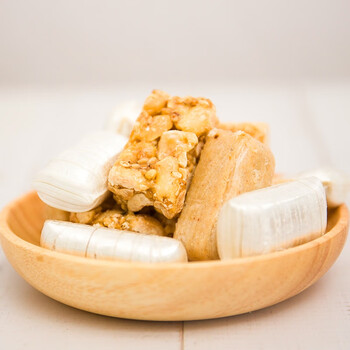 老布特木糖醇满口香无添蔗糖芝麻花生酥糖老北京大虾酥特产年货零食