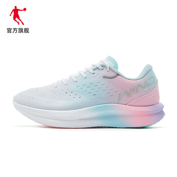 乔丹强风跑步鞋男巭turbo减震长跑鞋专业马拉松竞速训练鞋运动鞋 乔丹
