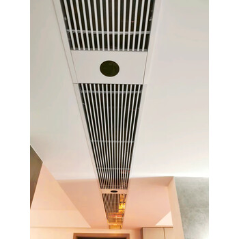 钧道汇定制条形百叶风口加长中央出风口直条风口铝合金风口 中央空调