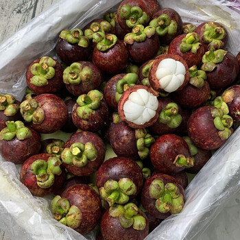 达林果蔬 泰国进口5a级山竹水果礼盒 5a级大果 净果5斤装