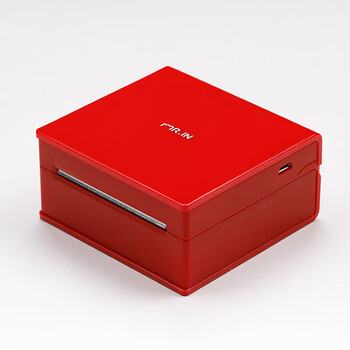 迷你打印机 学霸错题标签蓝牙打印机手机照片打印高清热敏 红色 官方