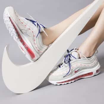 hot耐克女鞋nikeairmax97子弹头复古气垫运动跑步鞋dc4013001375