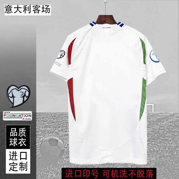 24-25国家队意大利球衣欧洲杯意大利客场基耶萨巴雷拉客场足球服 个性