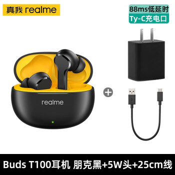 realmeBuds T100ʽ˶ˮ Buds T100 ˺+5wͷ+25cm