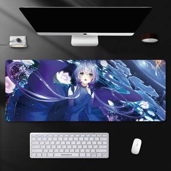 洛天依鼠标垫超大动漫电脑桌垫洛天依周边游戏大号办公a706800x300mm4