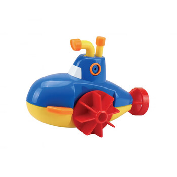 磁立方六一儿童节礼物儿童戏水潜水艇玩具模型洗澡水中上链发条驱动