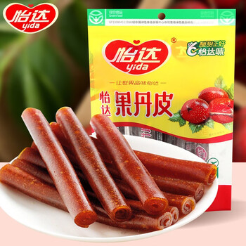 丹皮200g150g袋装手撕山楂卷果丹皮儿童儿时回忆零食小包装果丹皮200g