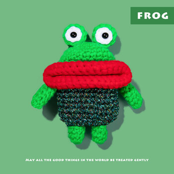 【针织款 大嘴 青蛙】软壳 苹果airpods pro