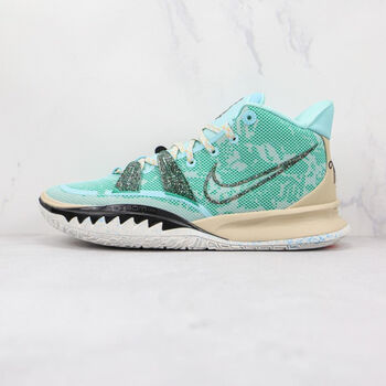 纯原级7代薄荷绿kyrie7刺绣男子休闲低帮篮球鞋cq9327402cq932740239