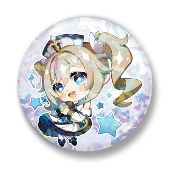 原神勋章周边徽章金属女仆诺艾尔胡桃挂件肯德基kfc联动魈cos04芭芭拉