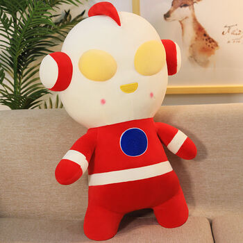 奥特曼儿童毛绒玩具公仔睡觉抱枕可爱布娃娃超人男孩玩偶生日礼物女